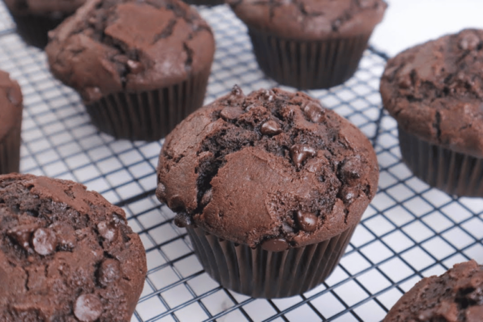 Receita de Muffins de Chocolate Caseiro