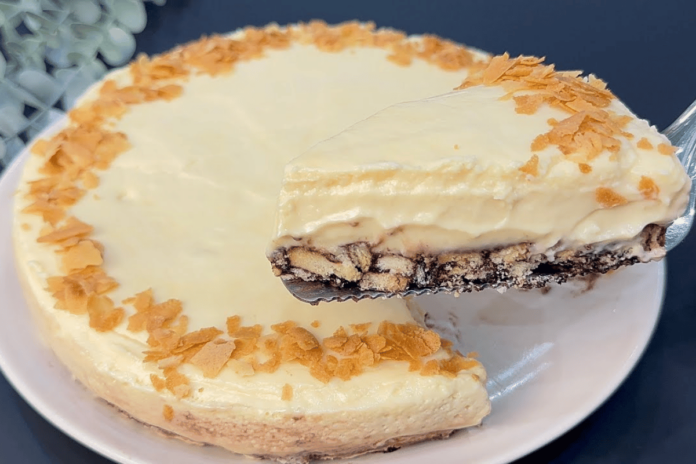 Torta de Bolacha Irresistível: Sem Forno, Derrete na Boca, Pronta em Poucos Minutos