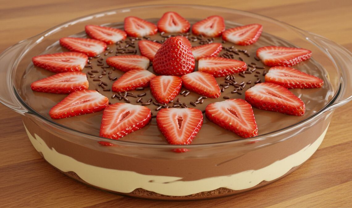 Bombom de Morango na Travessa: Sobremesa Fácil e Irresistível