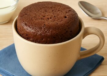 Bolo de Caneca de Micro-ondas