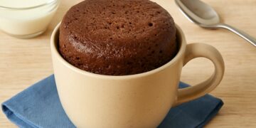 Bolo de Caneca de Micro-ondas