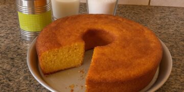 Bolo de Milho Simples (Liquidificador)