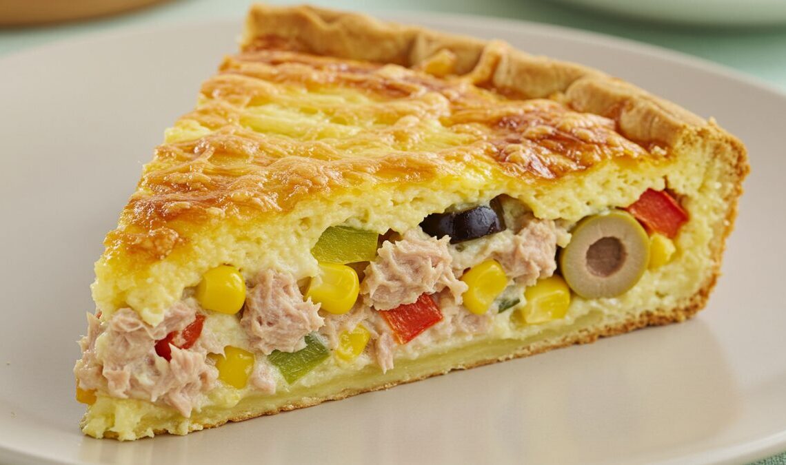 Torta de Atum Fofinha e Saborosa 1 Torta de Atum Fofinha e Saborosa