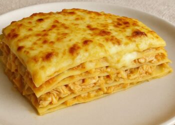Lasanha de Frango com Queijo 3 Lasanha de Frango com Queijo