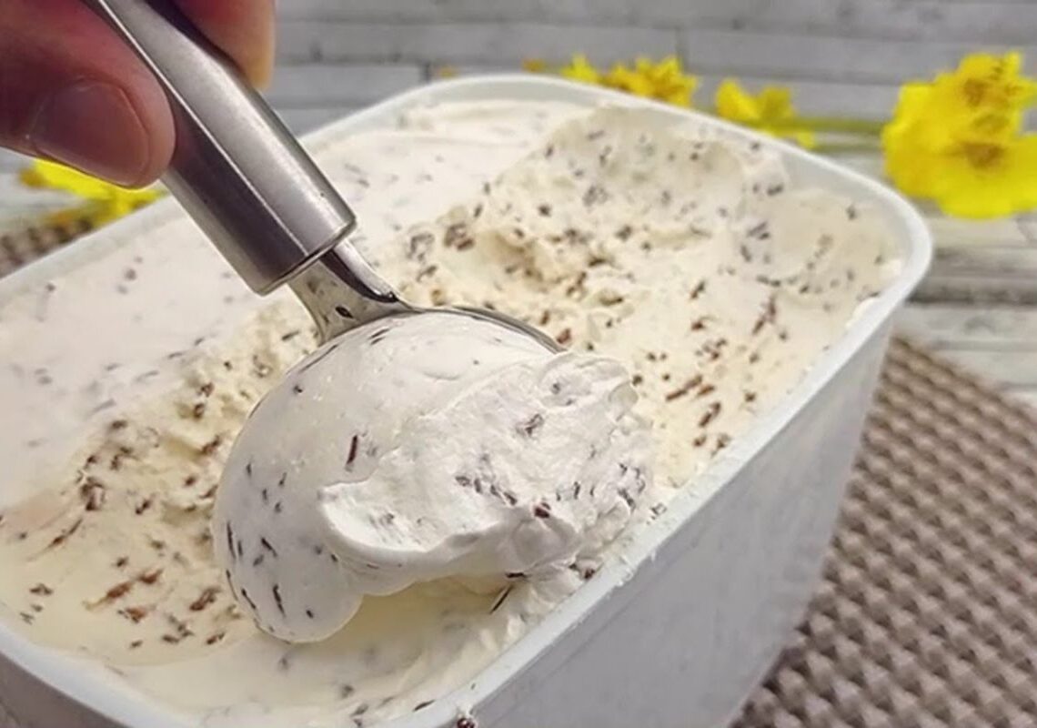 Sorvete Cremoso com Apenas 3 Ingredientes 1 Sorvete Cremoso com Apenas 3 Ingredientes