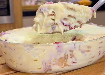 Receita de Pavê Natalino Rápido e Fácil 2 Receita de Pavê Natalino Rápido e Fácil