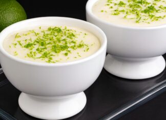 Mousse Gelado de Limão com Apenas 3 Ingredientes – Sobremesa Rápida para o Final do Dia