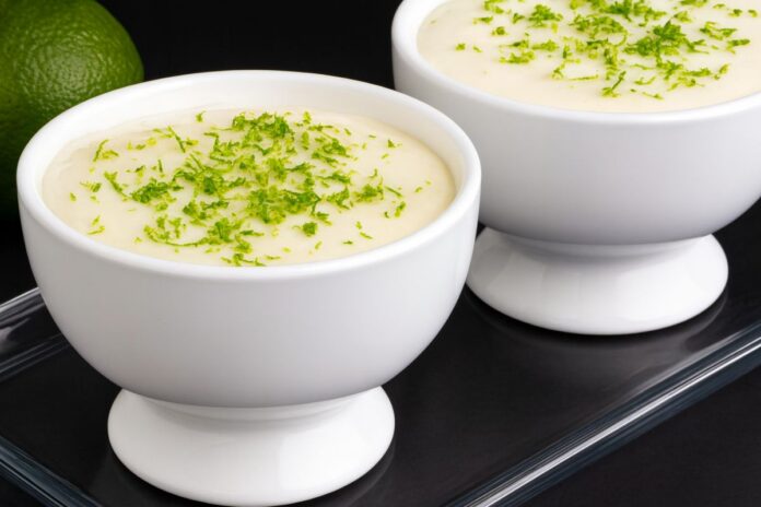 Mousse Gelado de Limão com Apenas 3 Ingredientes – Sobremesa Rápida para o Final do Dia