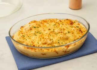Frango Cremoso com Batatas ao Forno – Prático para o Almoço de Hoje