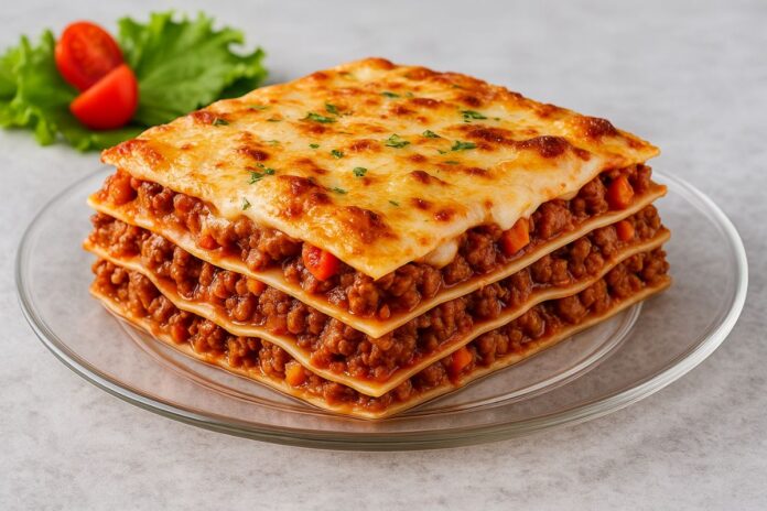 Lasanha de Carne Tradicional – Clássico Cremoso para o Almoço de Domingo