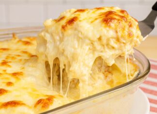 Lasanha de Frango com Requeijão – Camadas Cremosas e Saborosas