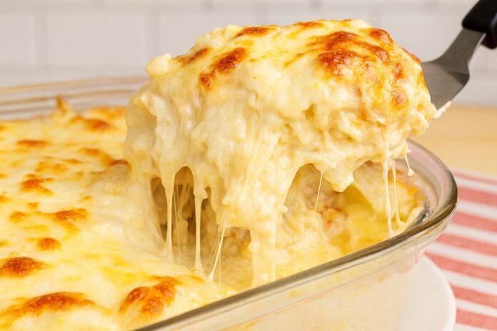 Lasanha de Frango com Requeijão – Camadas Cremosas e Saborosas