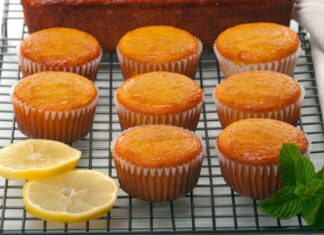 Cupcake Simples de Limão