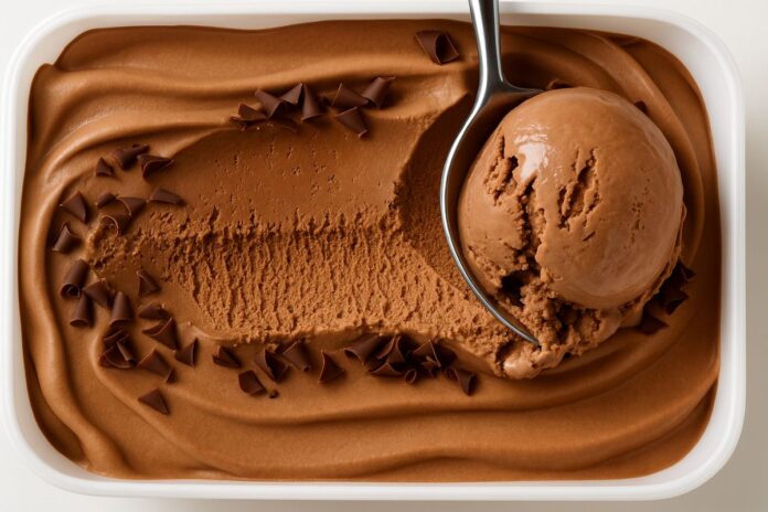 Sorvete de Chocolate Caseiro Cremoso e Irresistível