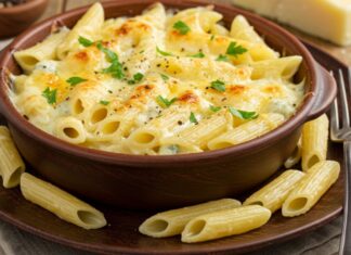 Macarrão de Três Queijos Cremoso e Irresistível