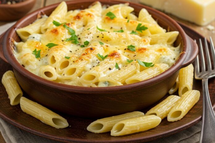 Macarrão de Três Queijos Cremoso e Irresistível