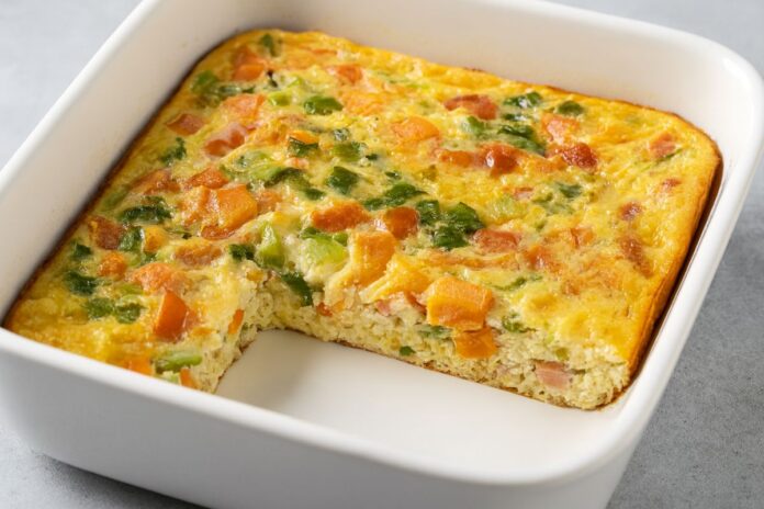 Omelete de Forno com Legumes – Receita Simples e Leve para o Dia a Dia