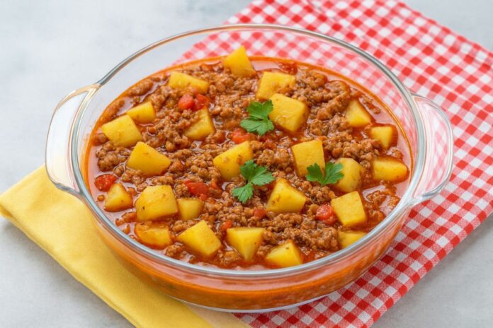 Carne Moída Cremosa com Batata na Panela – Receita Simples para o Almoço