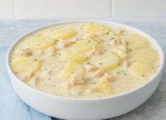 Frango Cremoso na Panela com Batata – Almoço Fácil e Prático