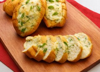 Pão de Alho Caseiro de Forno