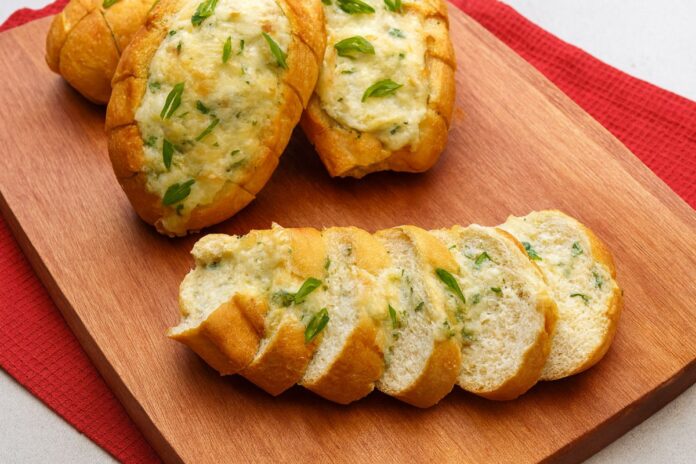 Pão de Alho Caseiro de Forno