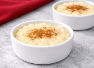 Arroz Doce Bem Cremoso com Leite Condensado, Igual de Casa de Mãe
