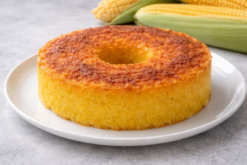 Bolo de Milho Cremoso – Receita Caseira Fácil de Liquidificador