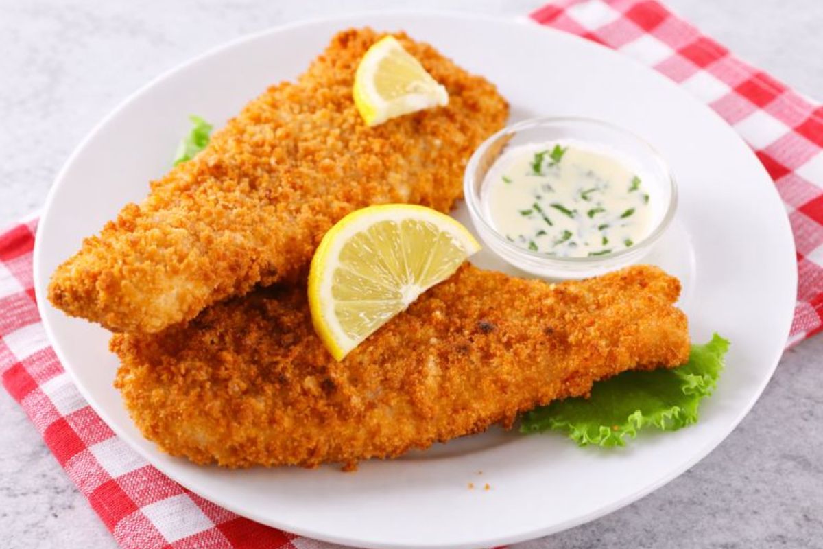 Peixe Empanado Crocante
