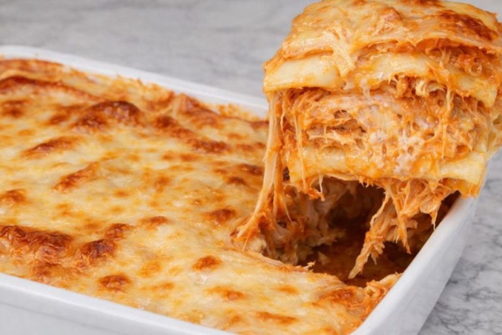 Lasanha de Frango Cremosa