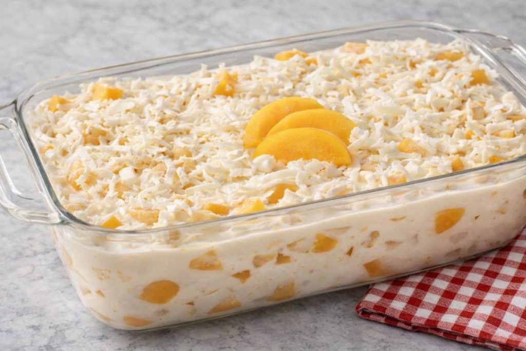 Sobremesa Rápida de Pêssego