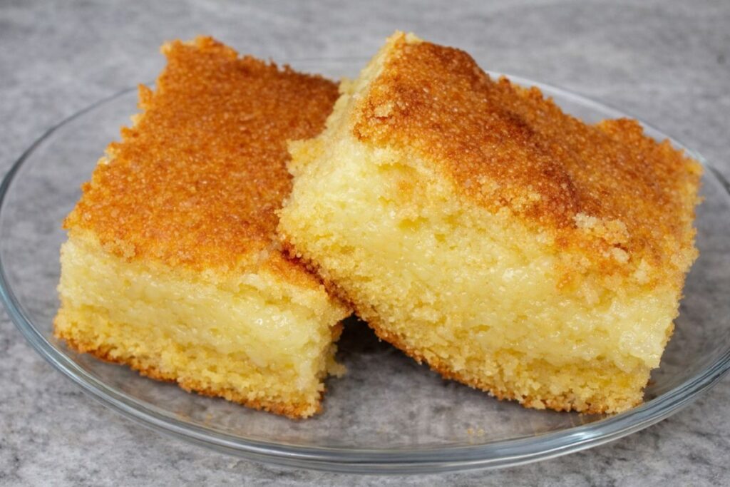 Bolo de Fubá Cremoso de Liquidificador