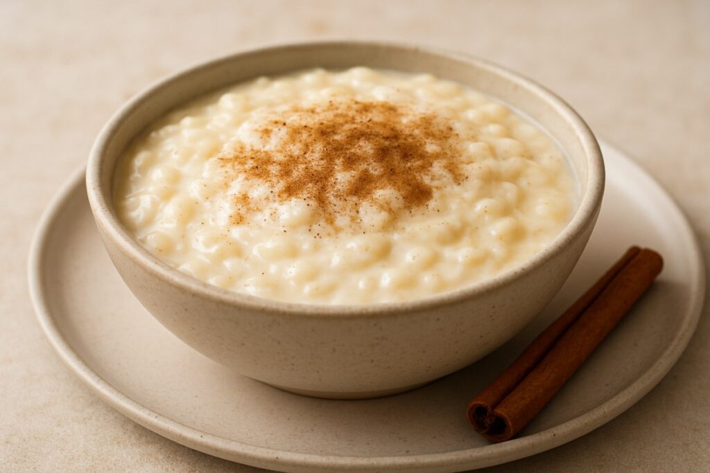 Arroz Doce Cremoso com Leite de Coco