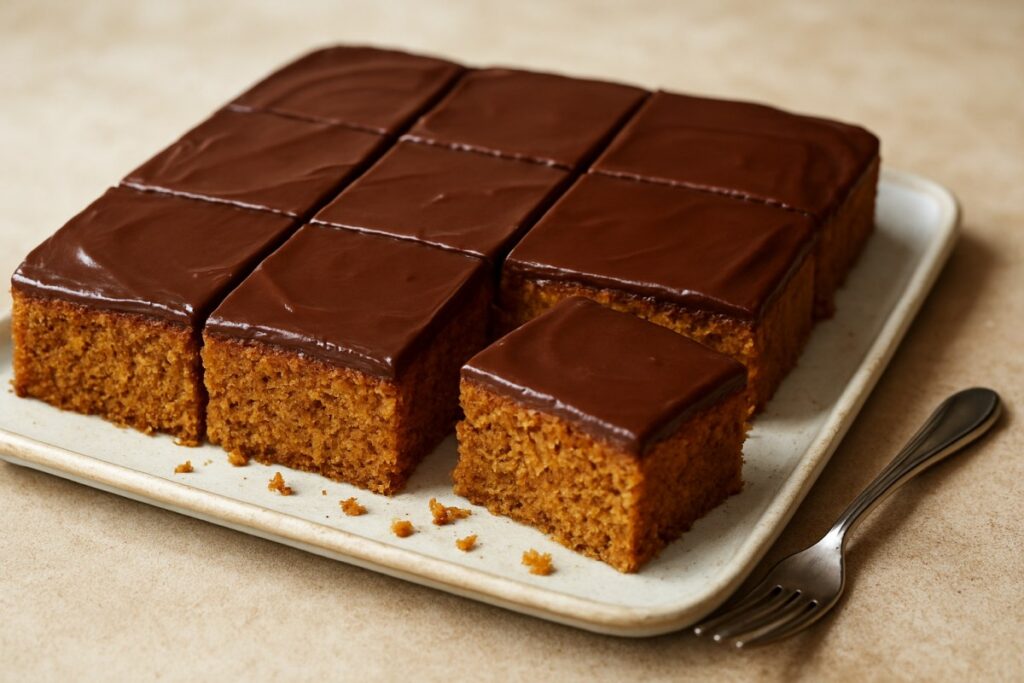 Bolo de Cenoura com Chocolate