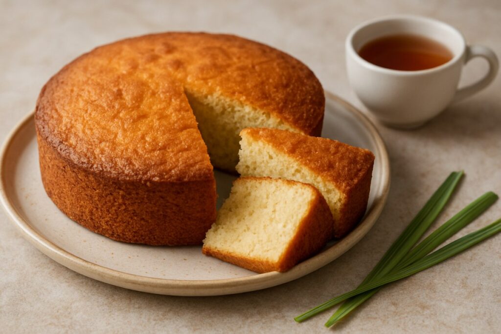 Bolo de Erva-Cidreira