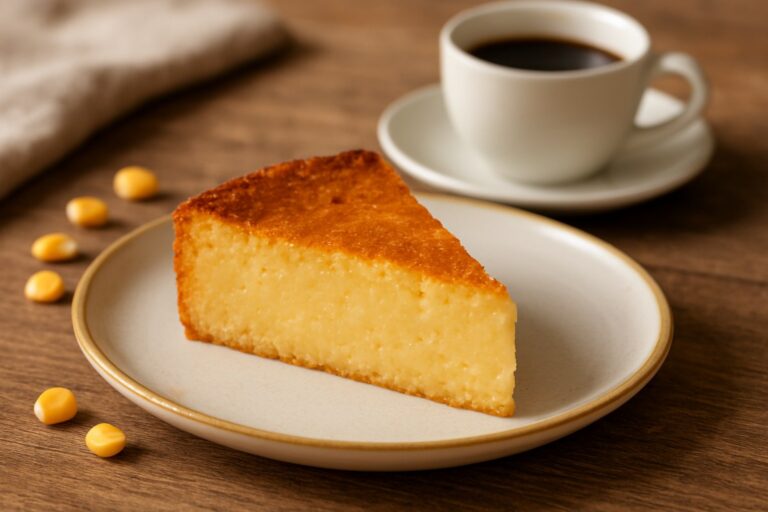 Bolo de Milho Cremoso de Liquidificador – Textura Macia de Pudim