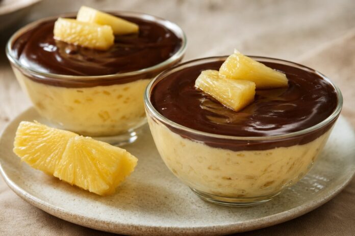 Creme Gelado de Abacaxi