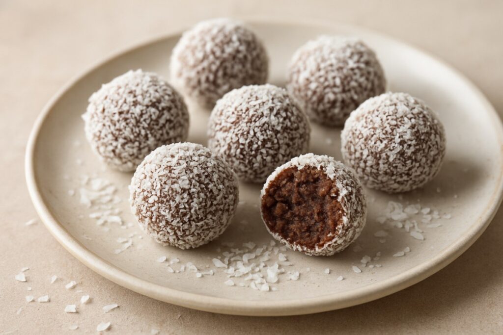 Docinho Fit de Chocolate com Coco
