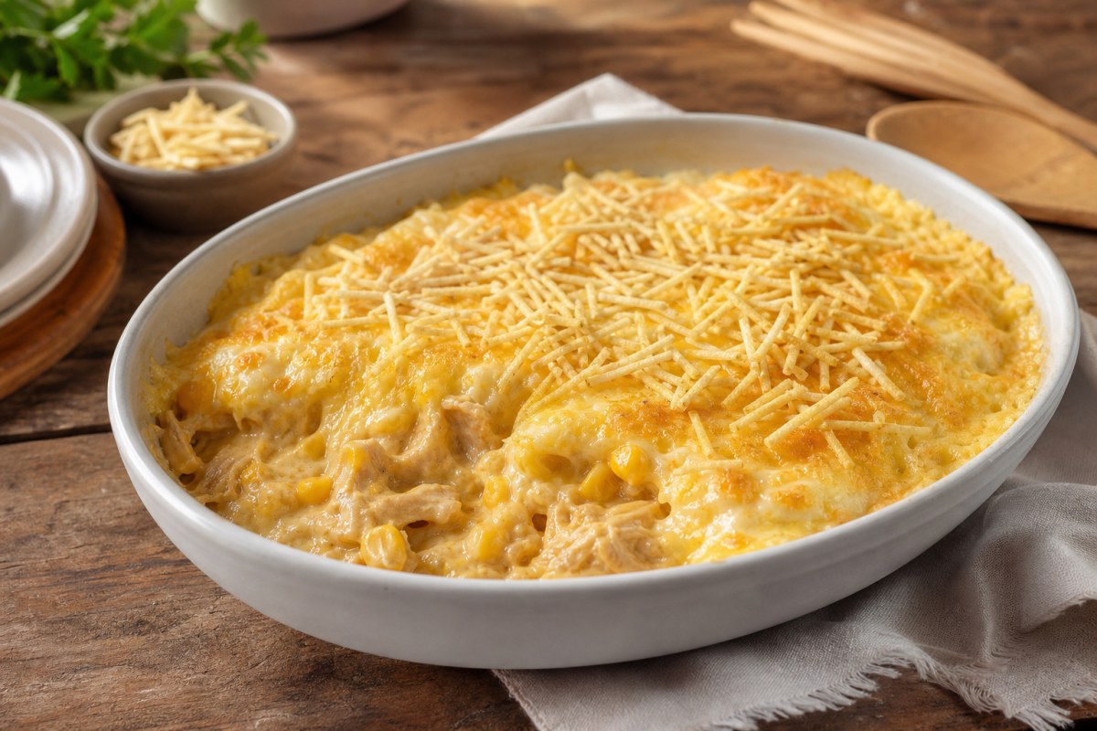 Fricassé de Frango Cremoso