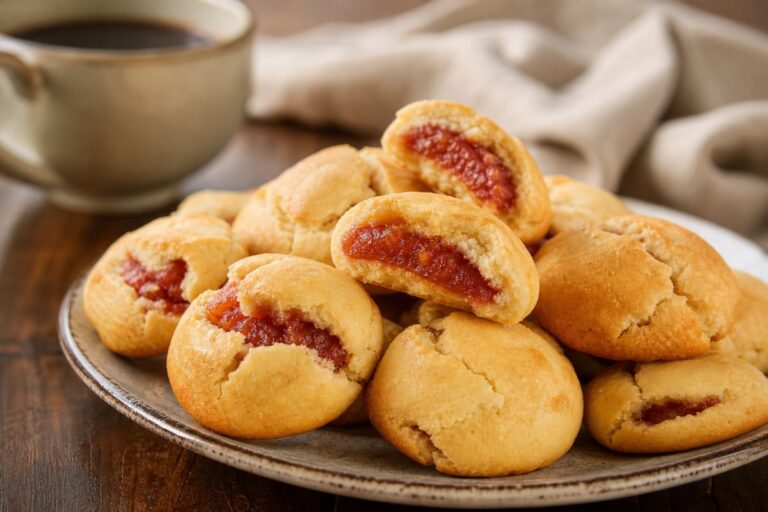 Goiabinha Caseira Crocante – Biscoito Recheado para Acompanhamento no Café