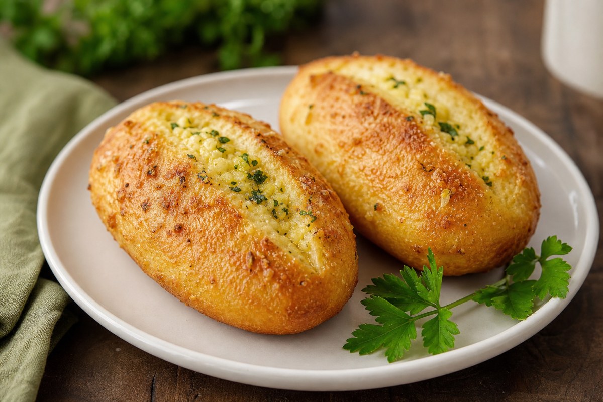 Pão Low Carb de Alho