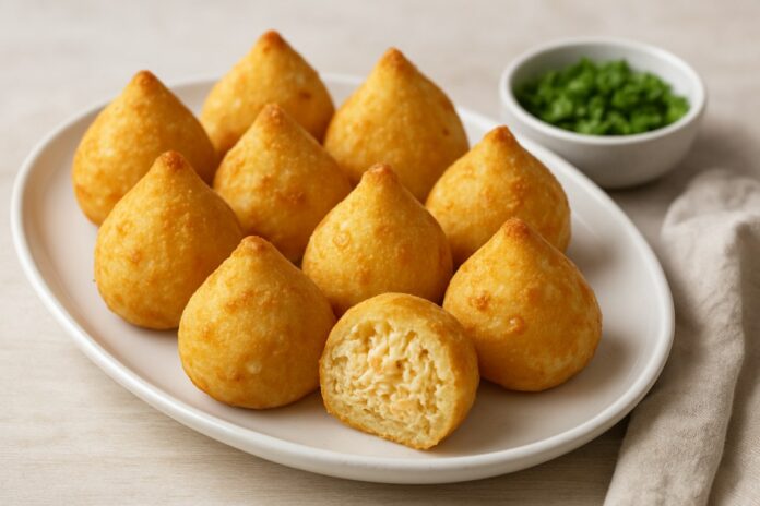 Pãozinho-Coxinha de Frango