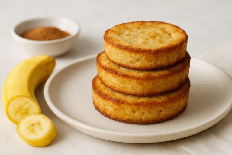 Pãozinho de Banana na Frigideira – Receita Rápida para o Café da Manhã