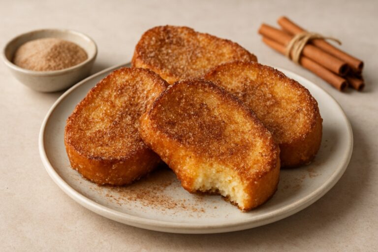 Rabanada na AirFryer – Doce Dourado com Canela sem Fritura em Óleo