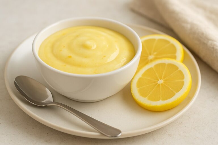 Recheio de Limão Sem Fogo – Creme Cítrico para Bolos e Tortas