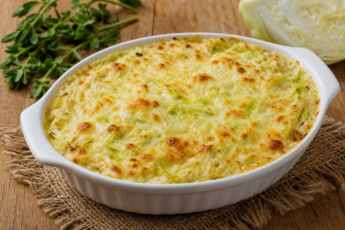 Repolho Cremoso ao Forno