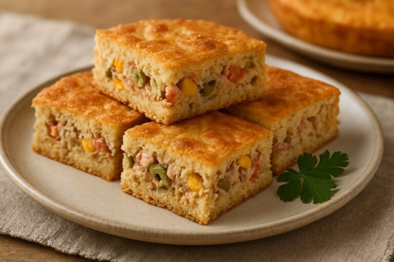 Torta de Atum de Liquidificador – Lanche Caseiro de Massa Macia