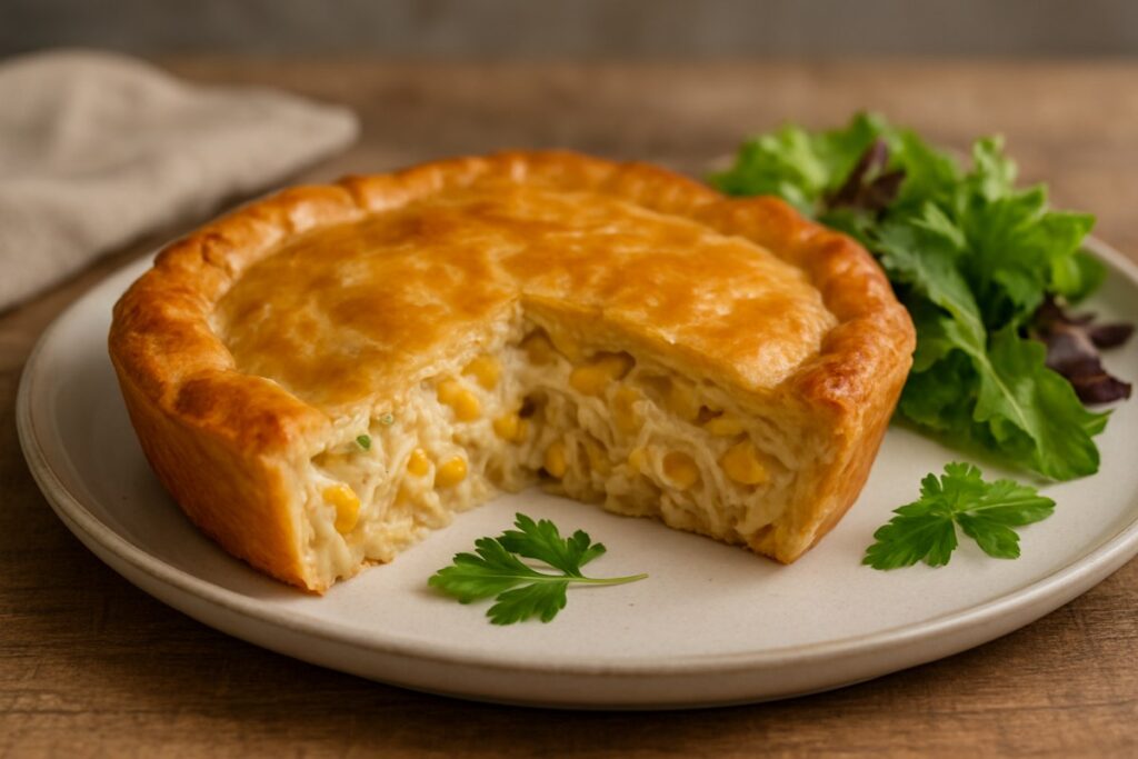 Torta de Frango Cremosa