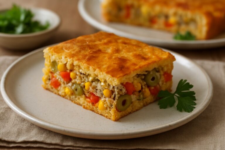 Torta de Sardinha de Liquidificador – Massa Leve e Recheio Caseiro
