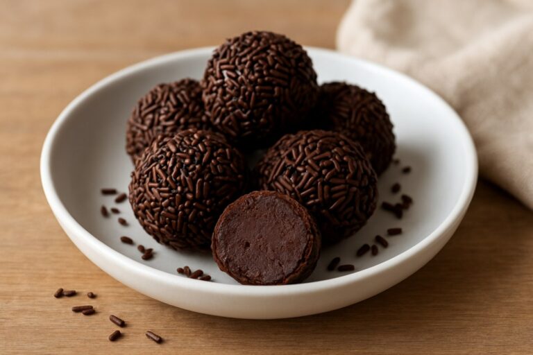 Trufas Cravejadas de Chocolate – Docinhos Cremosos com Cobertura Crocante