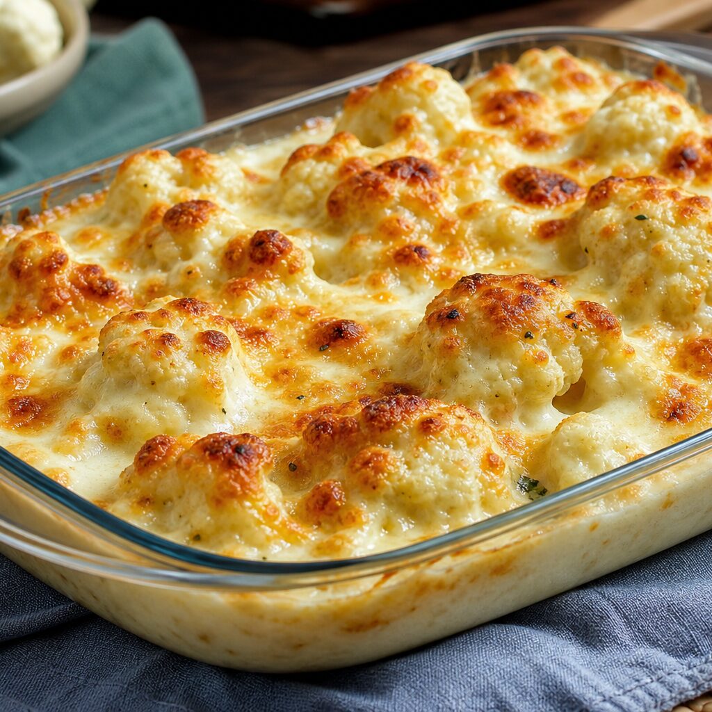 Couve-flor Gratinada
